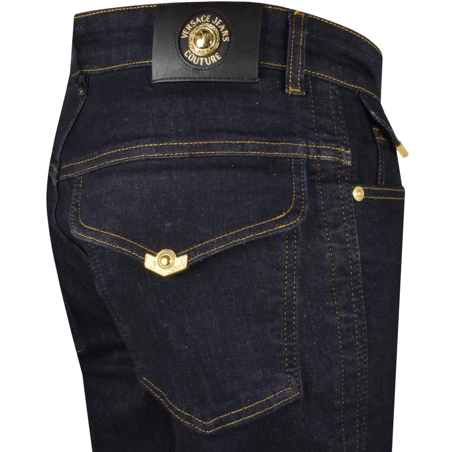 Versace Jeans Couture Slim Derby Dark Wash Jeans | Mainline